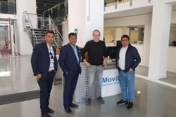 CJKS's honorable client MOVIE LIFT visited the factory in Italy